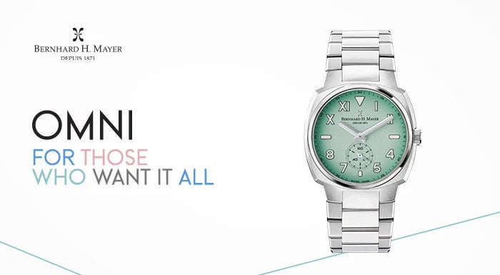 OMNI Mint Watch - Stainless Steel