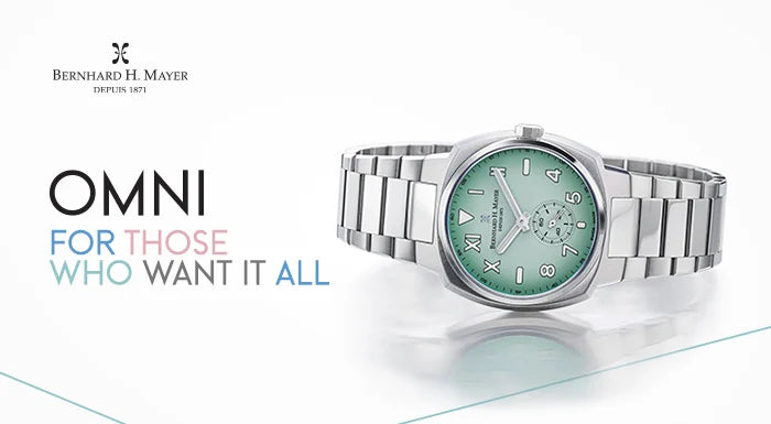 OMNI Mint Watch - Stainless Steel